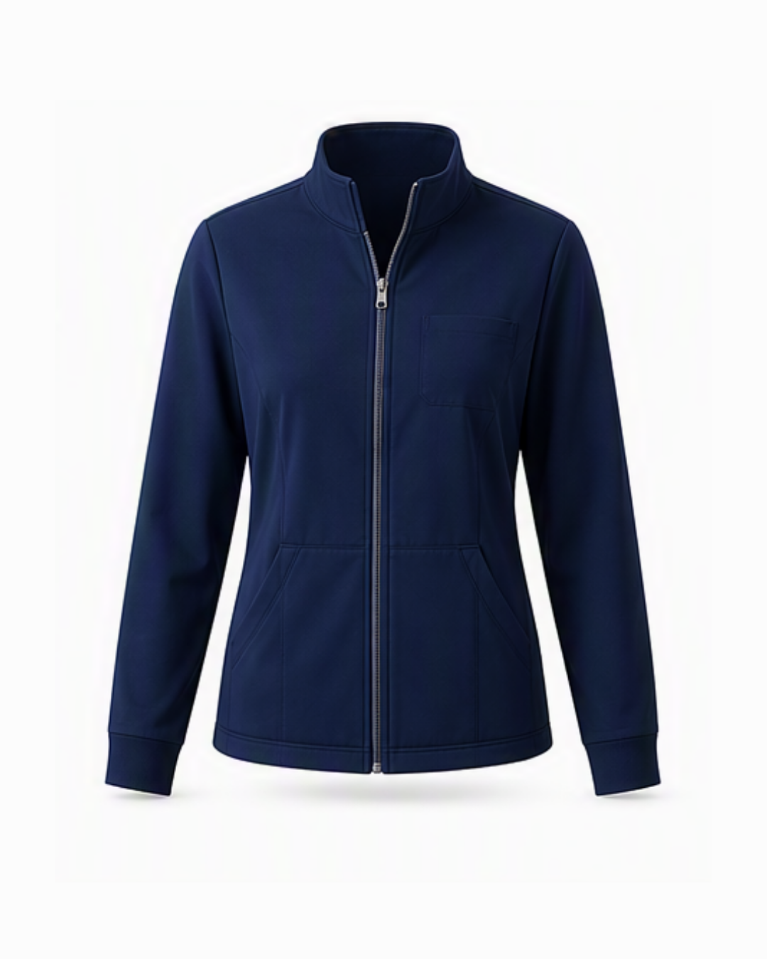Scrub Jacket with Logo