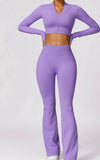 Flare Legging Set (Purple)